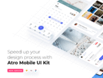 Fintech Payment App UI Kit - Figma Sketch XD Source File #8806