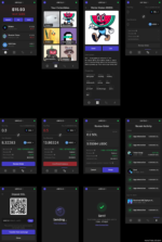 Crypto Wallet Mobile App UI Kit - Figma Source File #8794