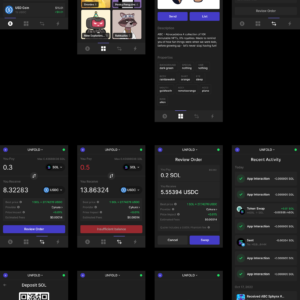 Crypto Wallet Mobile App UI Kit - Figma Source File #8794