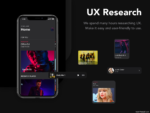 Music Streaming App UI Kit - Sketch Source File #8943