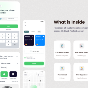 Connected Car App UI Kit - Figma Source File #9067
