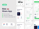 Connected Car App UI Kit - Figma Source File #9067
