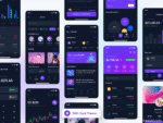 Online Banking App UI Kit - Figma Source File #8785