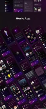 Playlist Manager UI Kit - Figma Source File #8936