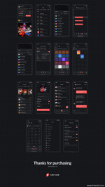 Sound Library App UI Kit - Figma Source File #8933