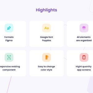Expense Tracker App UI Kit - Figma Sketch XD Source File #8770