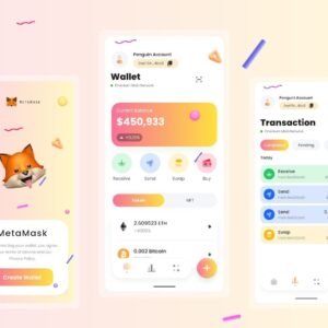 NFT Marketplace App UI Kit - Figma Source File #8765