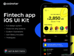 Fintech Payment App UI Kit - Figma Source File #8763