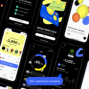 Fintech Payment App UI Kit - Figma Source File #8763