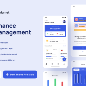 Investment Portfolio App UI Kit - Figma Source File #8758