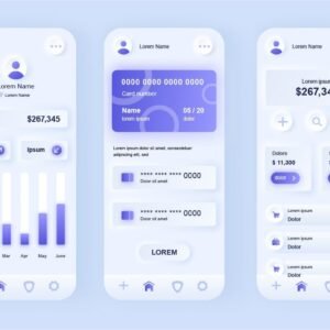 Digital Banking App UI Kit - Figma Source File #8753