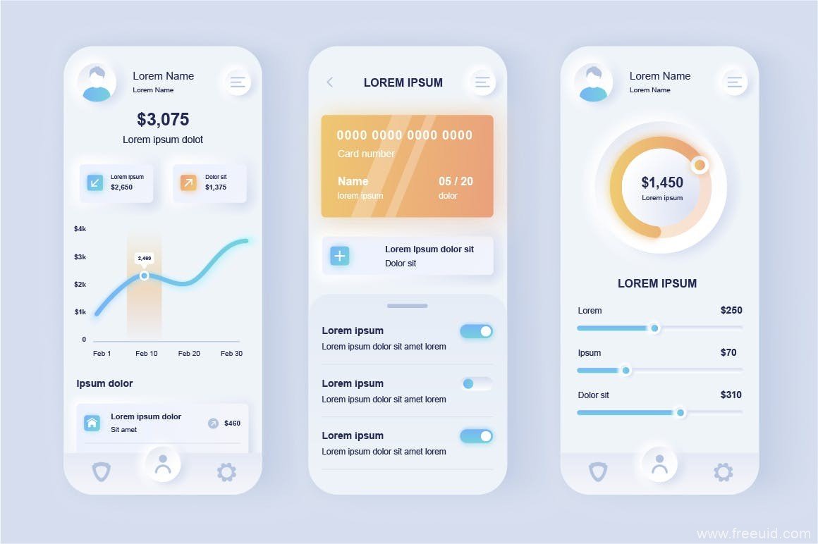 Digital Banking App UI Kit - Figma Source File #8753
