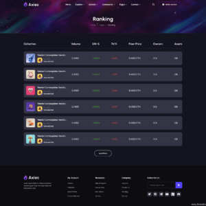 Web3 Website UI Kit - Figma Source File #9370