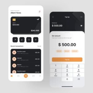 Crypto Wallet Mobile App UI Kit - Figma Source File #8749