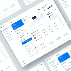 Landing Page Web UI Kit - Figma Source File #9365