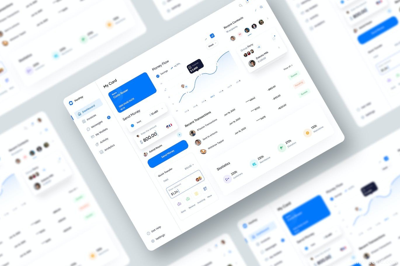Landing Page Web UI Kit - Figma Source File #9365
