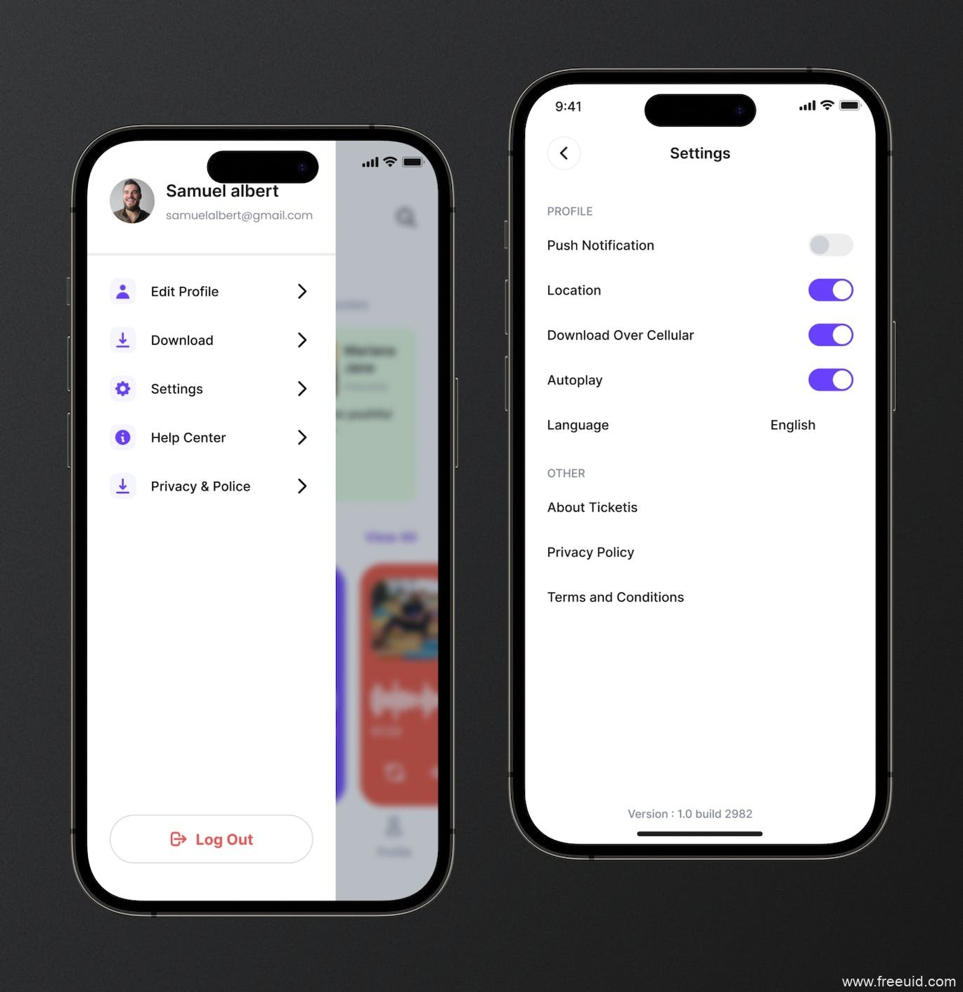 News Reading App UI Kit - Figma Source File #9435