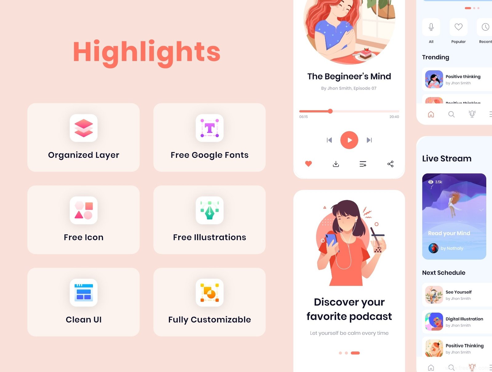 Music Editor App UI Kit - XD Source File #9407