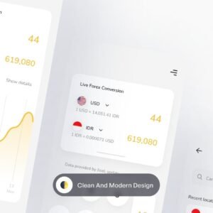 Online Banking App UI Kit - Figma Source File #8742