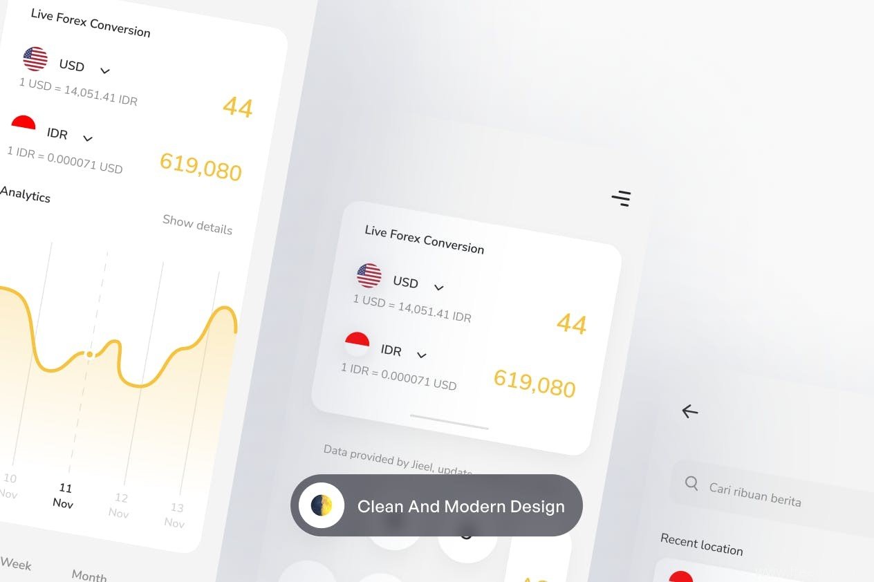 Online Banking App UI Kit - Figma Source File #8742