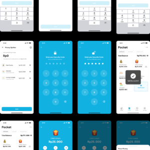 Trading Wallet App UI Kit - Figma Source File #8735