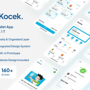 Trading Wallet App UI Kit - Figma Source File #8735