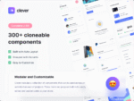 SaaS Dashboard Web UI Kit - Figma Source File #9361