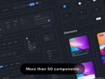 Landing Page Web UI Kit - XD Source File #9288