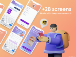 Expense Tracker App UI Kit - Figma Source File #8726