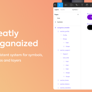Expense Tracker App UI Kit - Figma Source File #8726
