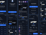 Automotive Marketplace App UI Kit - Figma Source File #9050