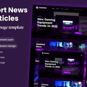 Technology Website UI Kit - Figma Source File #9356