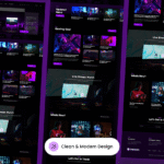 Technology Website UI Kit - Figma Source File #9356