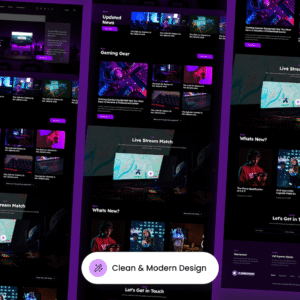 Technology Website UI Kit - Figma Source File #9356