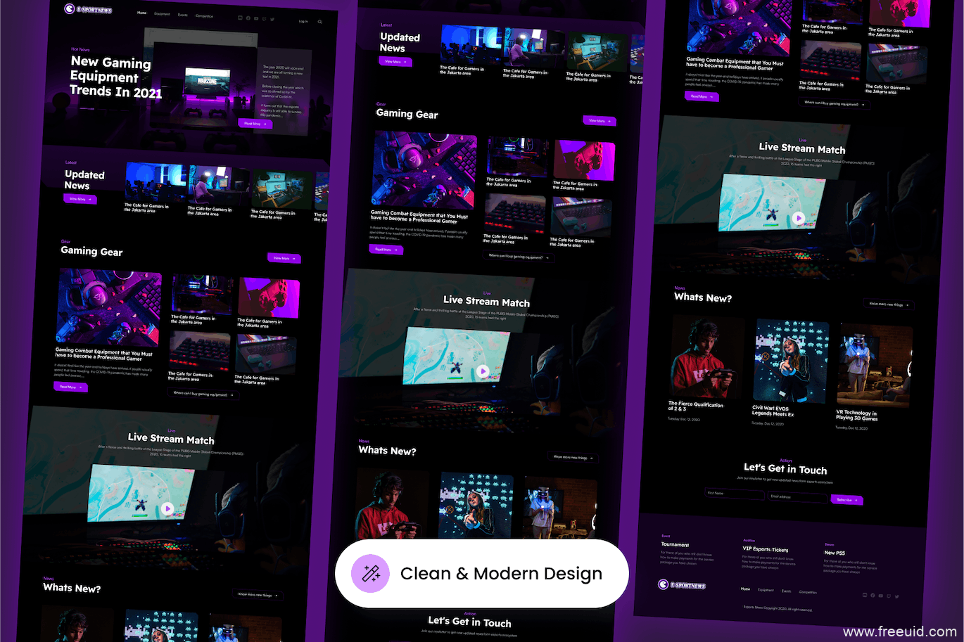 Technology Website UI Kit - Figma Source File #9356