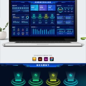 Admin Panel Web UI Kit - Sketch Source File #9341