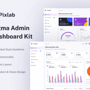 Analytics Dashboard UI Kit - Figma Source File #9339