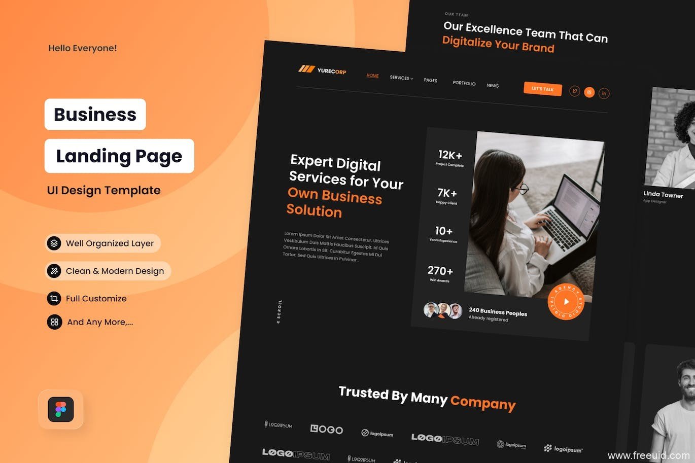 Web3 Website UI Kit - Figma Source File #9334