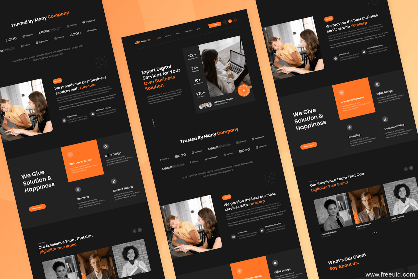 Web3 Website UI Kit - Figma Source File #9334