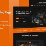 Landing Page Web UI Kit - Figma Source File #9329