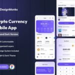Fintech Payment App UI Kit - Figma Source File #8720