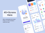 Investment Portfolio App UI Kit - Figma Source File #8715