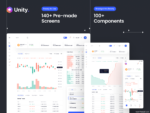 SaaS Dashboard Web UI Kit - Sketch Source File #9322