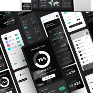 Technology Website UI Kit - Figma Source File #9317