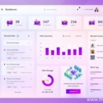 Analytics Dashboard UI Kit - XD Source File #9297