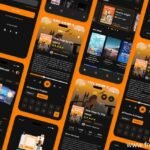 Knowledge App UI Kit - Figma Sketch XD Source File #9429