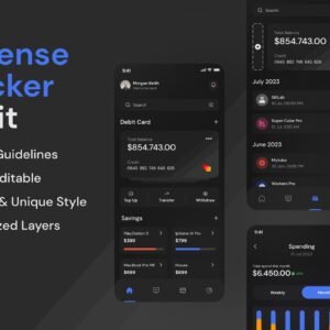 Trading Wallet App UI Kit - Figma Source File #8691