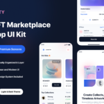 Expense Tracker App UI Kit - Figma Source File #8686