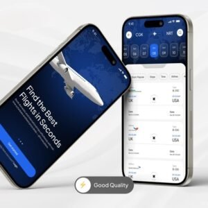 Travel Itinerary App UI Kit - Figma Source File #8833