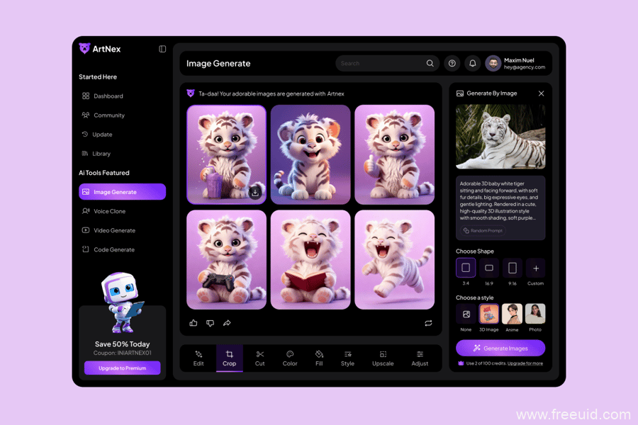 Web3 Website UI Kit - Figma Source File #9257